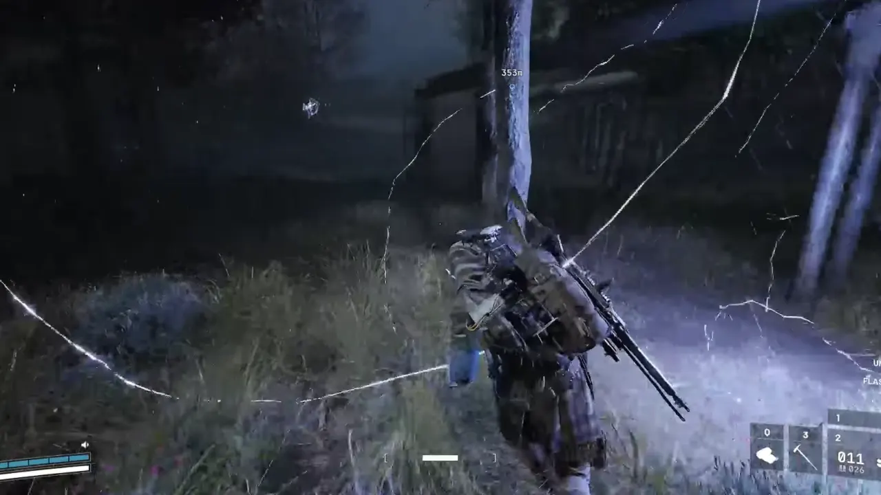 Player within lighting strike zone in ARC Raiders