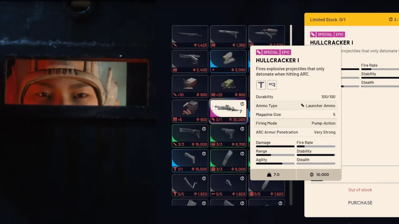 ARC Raiders Hullcracker weapon