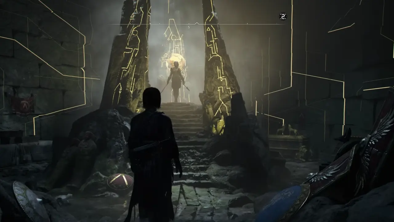 Inside the secret Isu room in Assassin's Creed Shadows