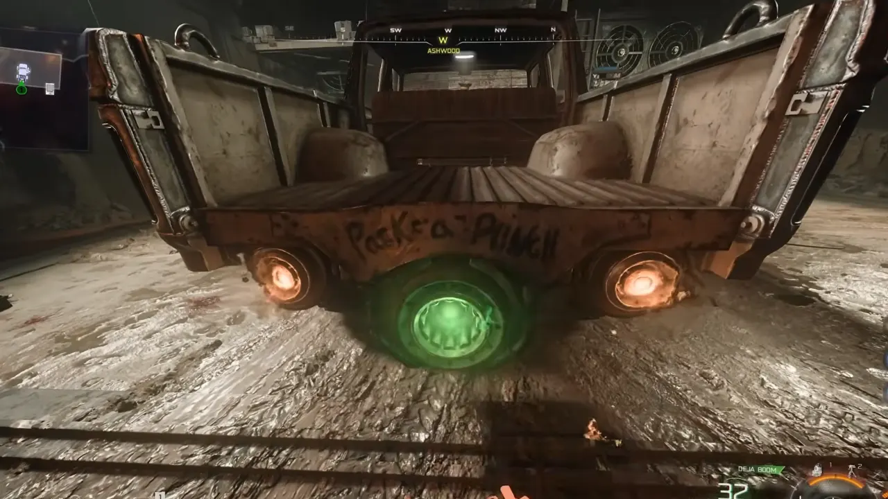 Pack a Punch installed on Tessie's back - Black Ops 7 Zombies