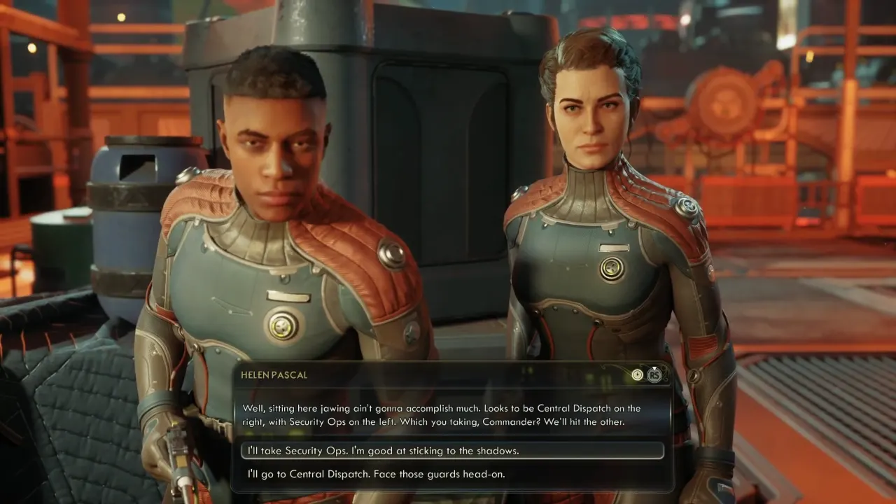 Should You Go to Security or Central Dispatch in The Outer Worlds 2