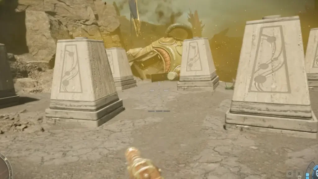 The Outer Worlds 2 Fort Endurance east compression coil