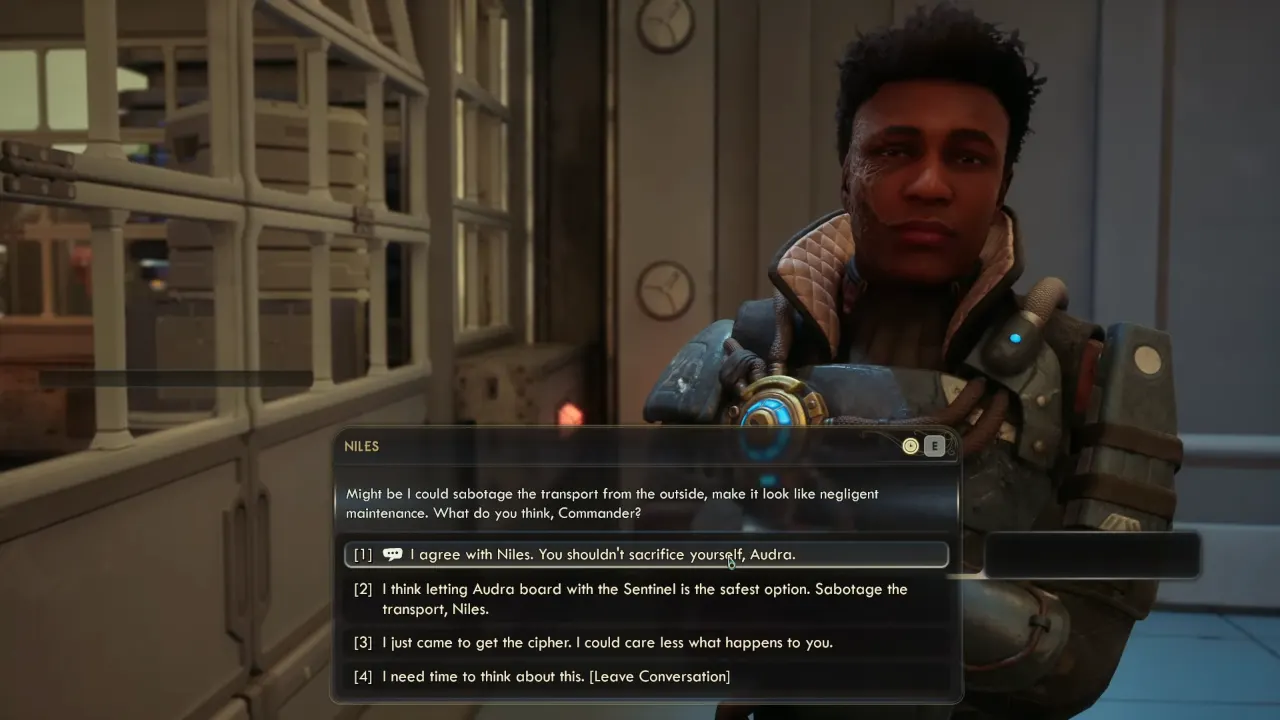 The Outer Worlds 2 choice to stop Audra from dying