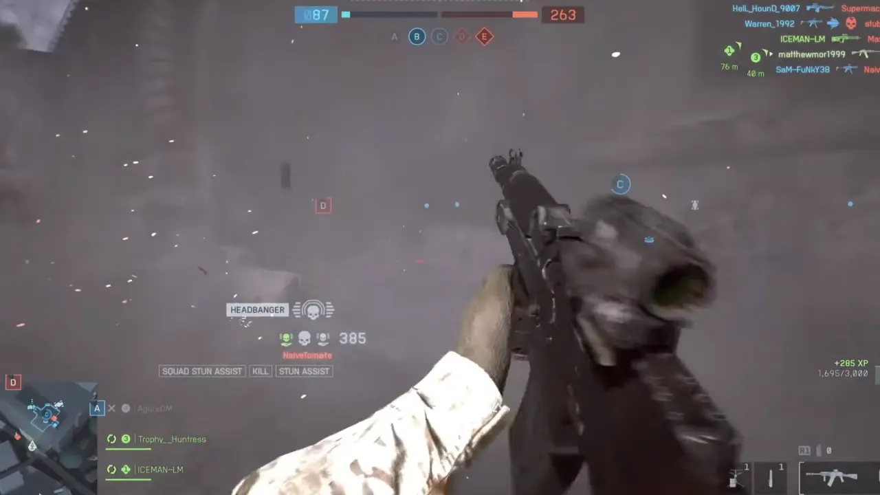 Battlefield 6 Concussed Kills or Assists