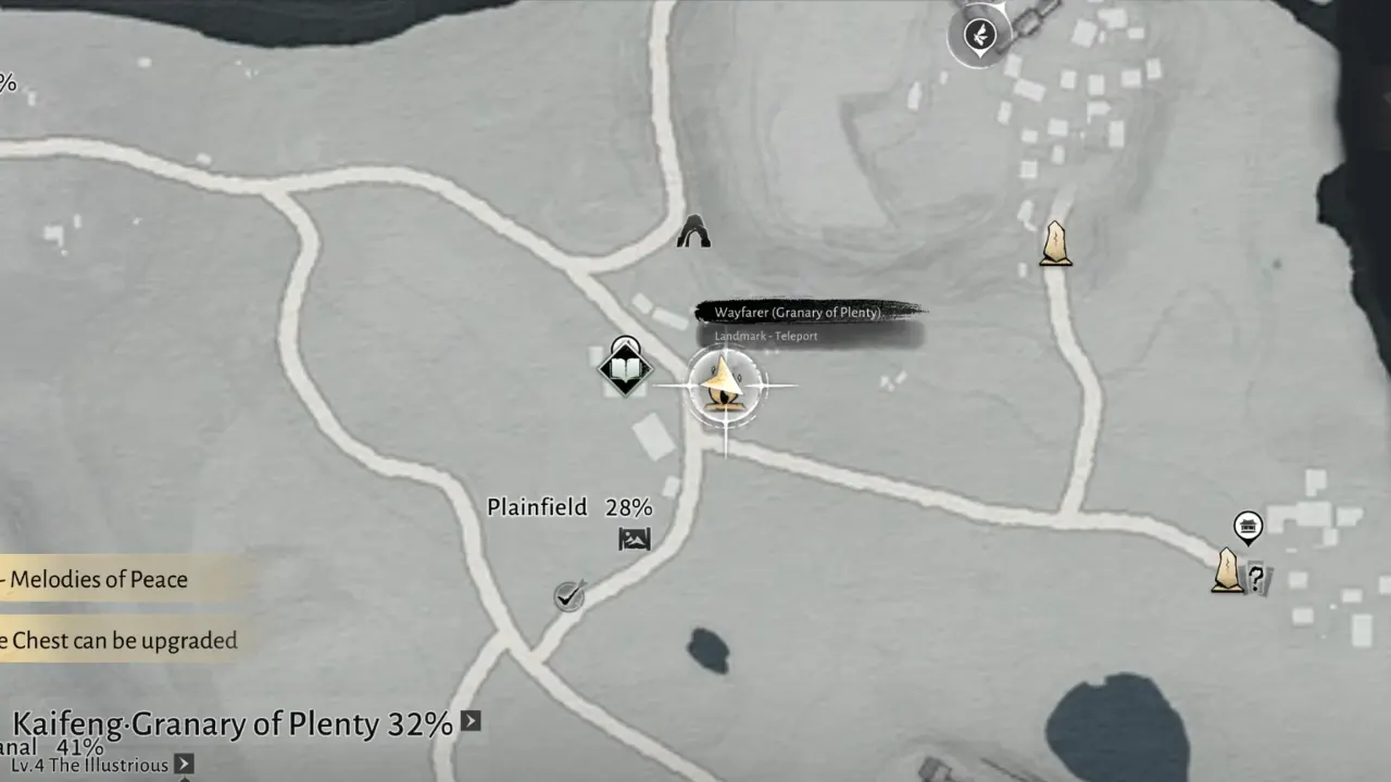 Where Winds Meet Bai Ji map location in Kaifeng