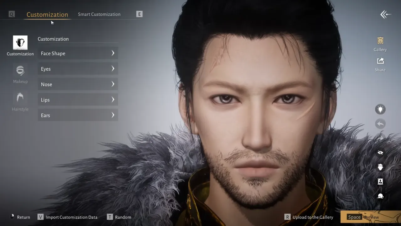 Where Winds Meet Character Face Customization