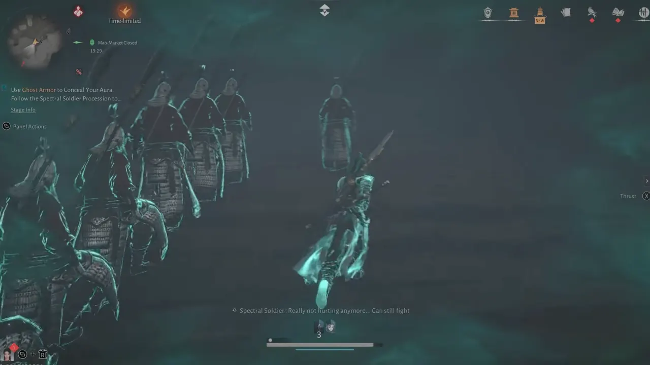 Where Winds Meet - Follow the Spectral Soldiers Procession