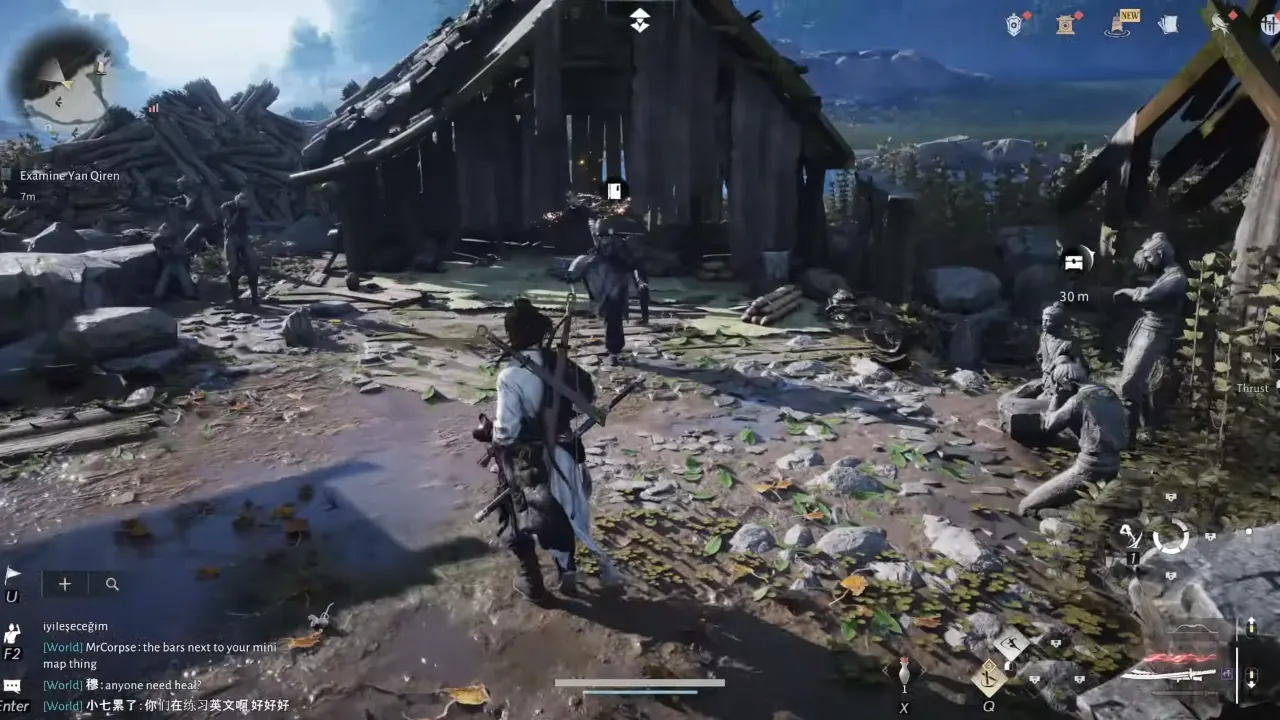 Where Winds Meet Meridian Touch - talk to Yan Qiren