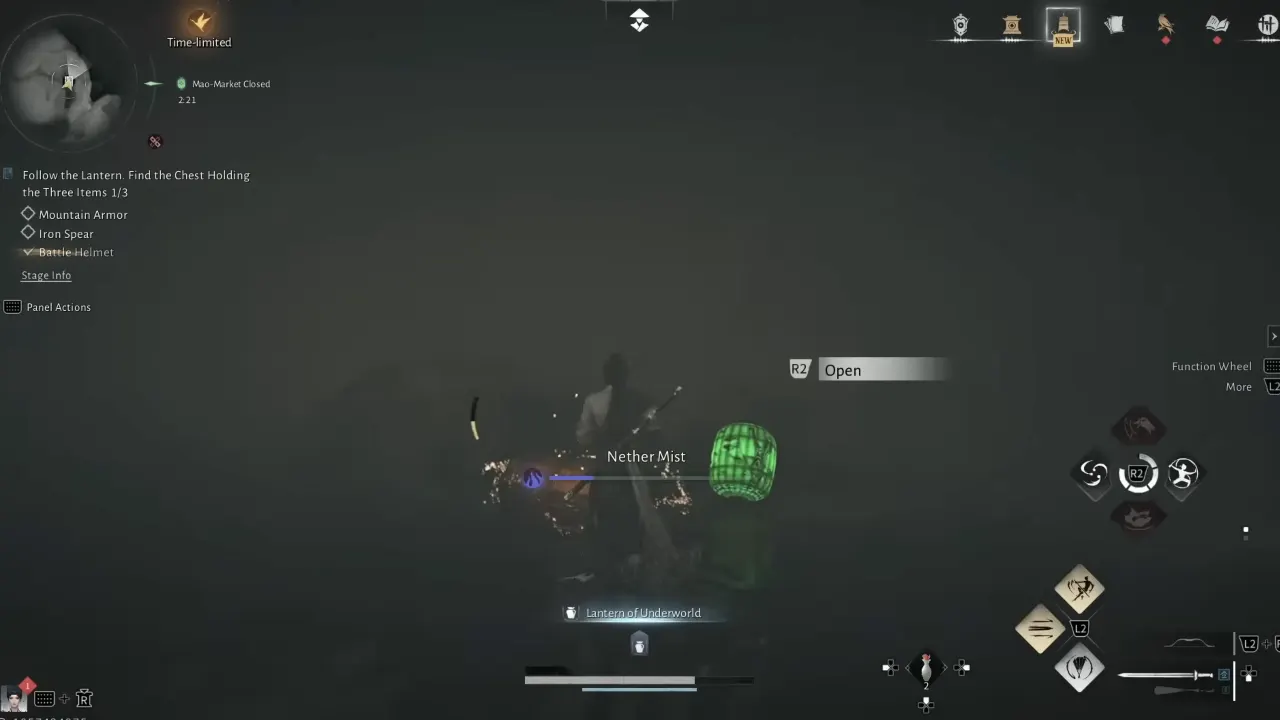 Where Winds Meet Mountain Armor chest