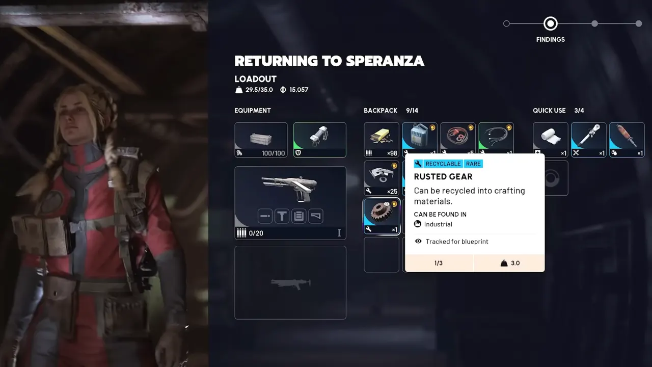 Arc Raiders Rusted Gear item