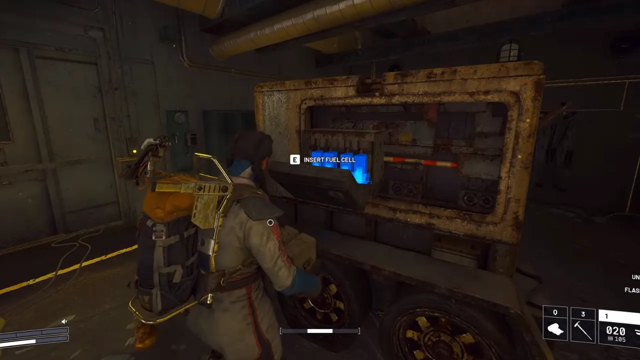 ARC Raiders - Insert fuel cell into generator