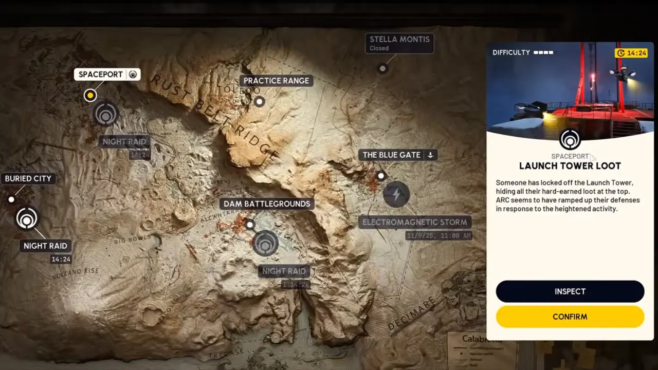 ARC Raiders Launch Tower Loot Event