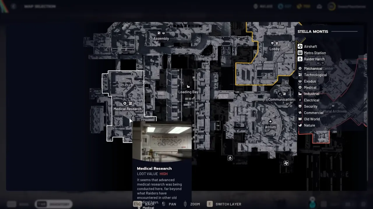 ARC Raiders Stella Montis Assembly Admin Key Location