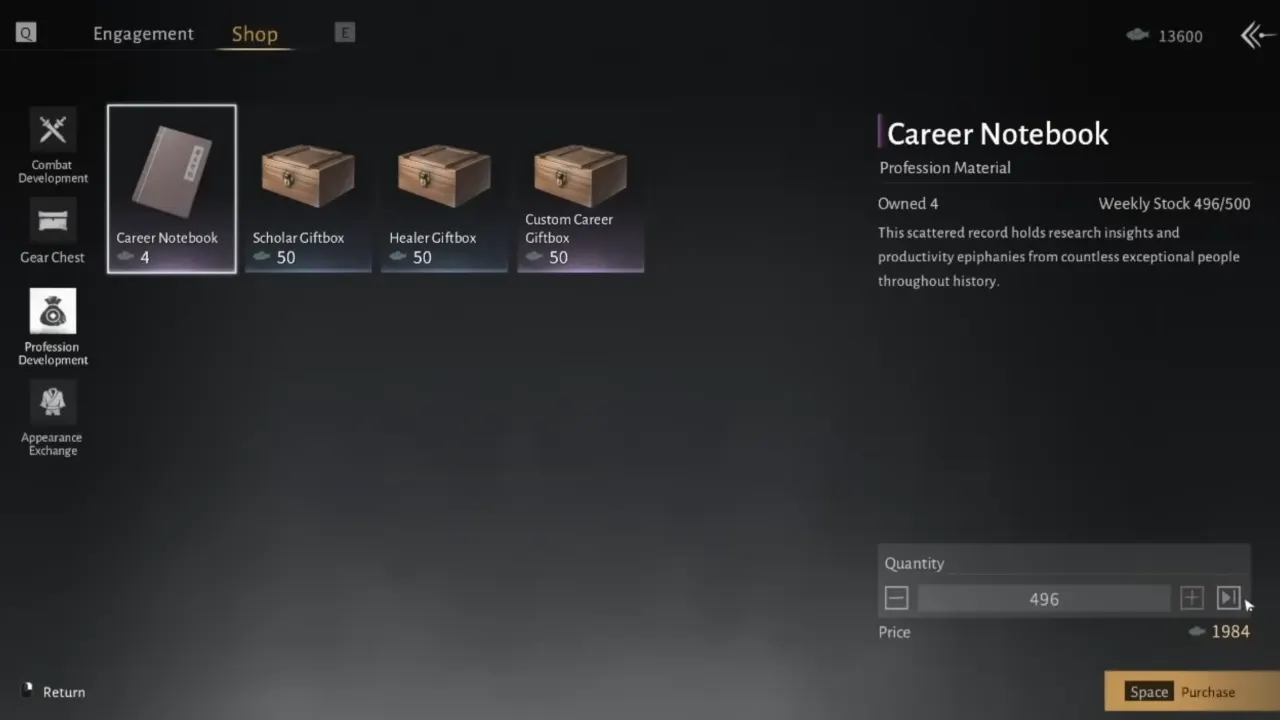 Image to buy Career Notebooks from shop