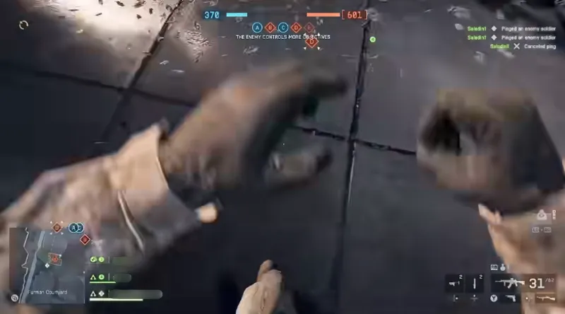 Combat Roll in Battlefield 6