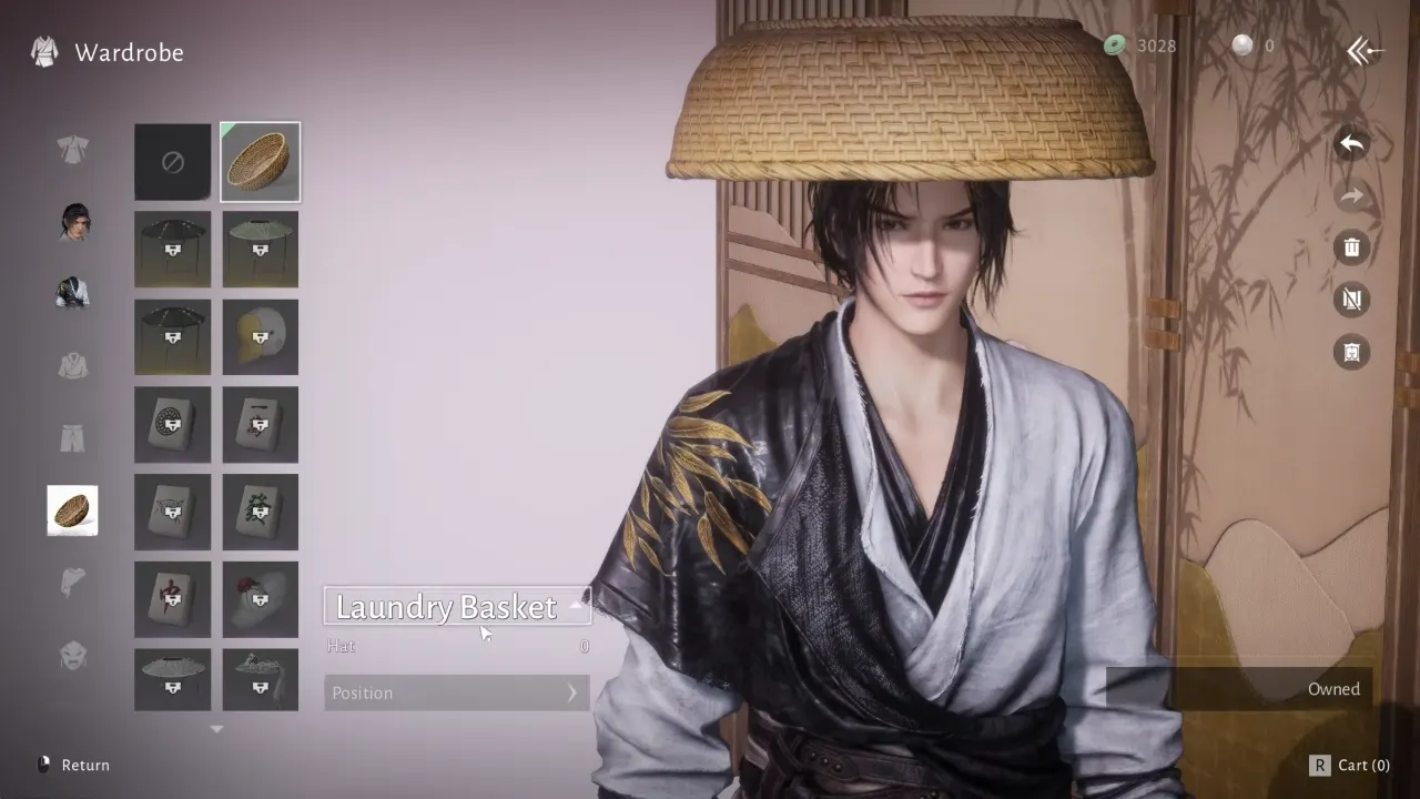 Where Winds Meet character customization cosmetics menu