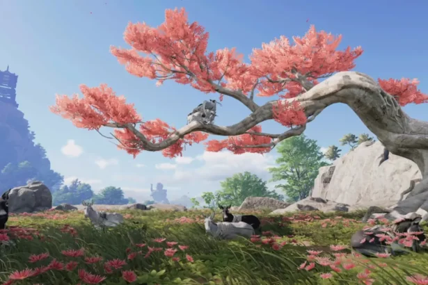 A scene before Sleeping Daoist Boss in Where Winds Meet.