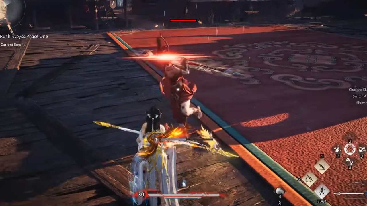 Feng Ruzhi Backward Strike