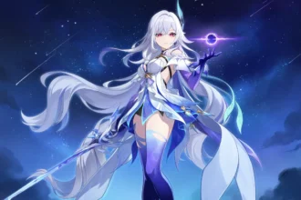 Genshin Impact Skirk Cryo character