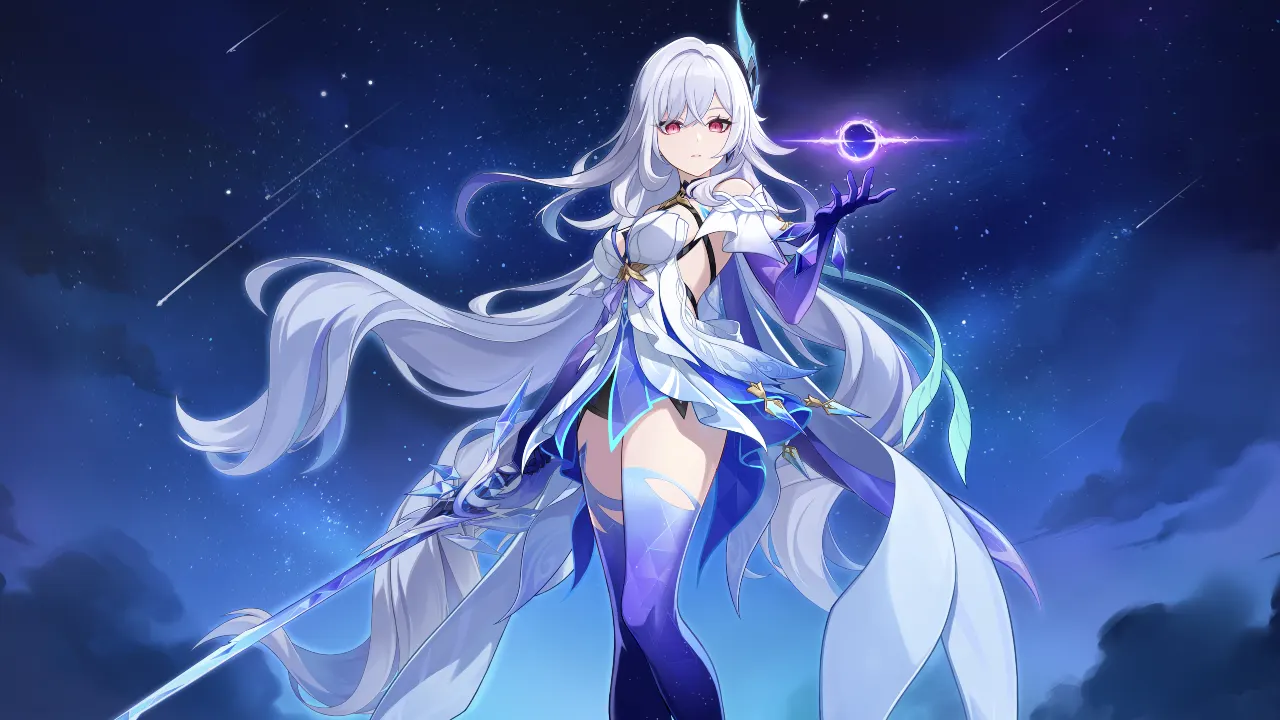 Genshin Impact Skirk Cryo character