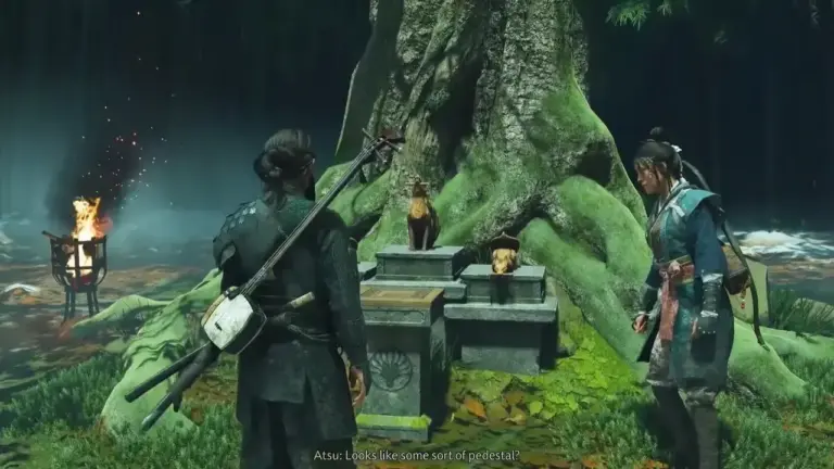 Ghost of Yotei: Find a Way Into the Forest Puzzle Solution