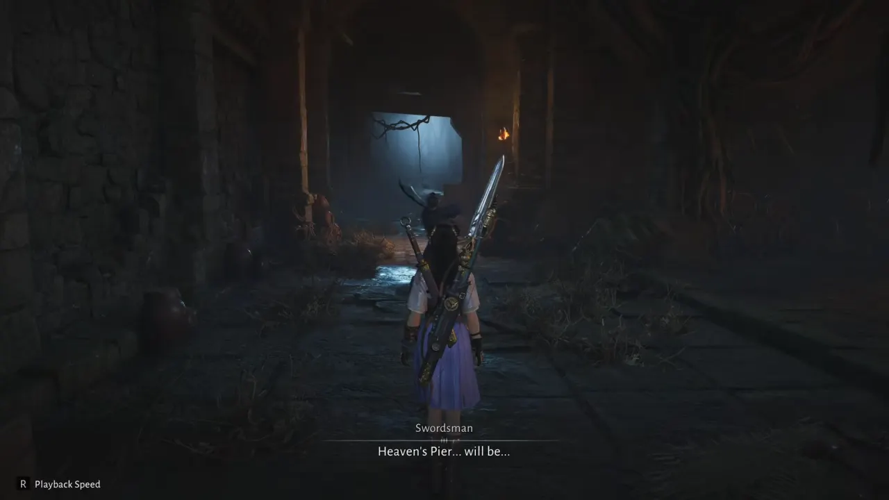 Where Winds Meet Manhunt quest final cutscene with ambusher.