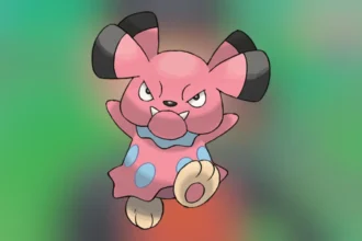 Pokémon Go Snubbull with green background