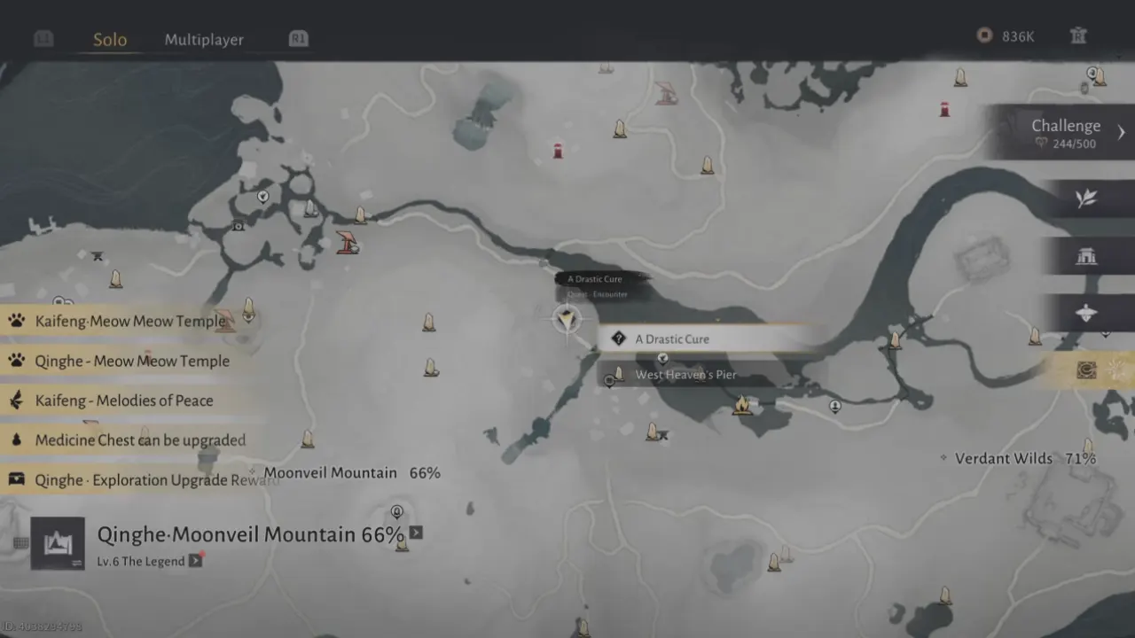 Where Winds Meet A Drastic Cure Location