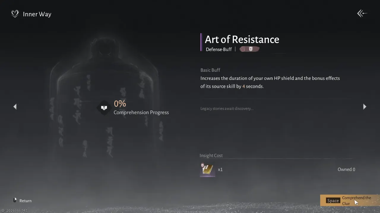 Where Winds Meet Art of Resistance Inner Way