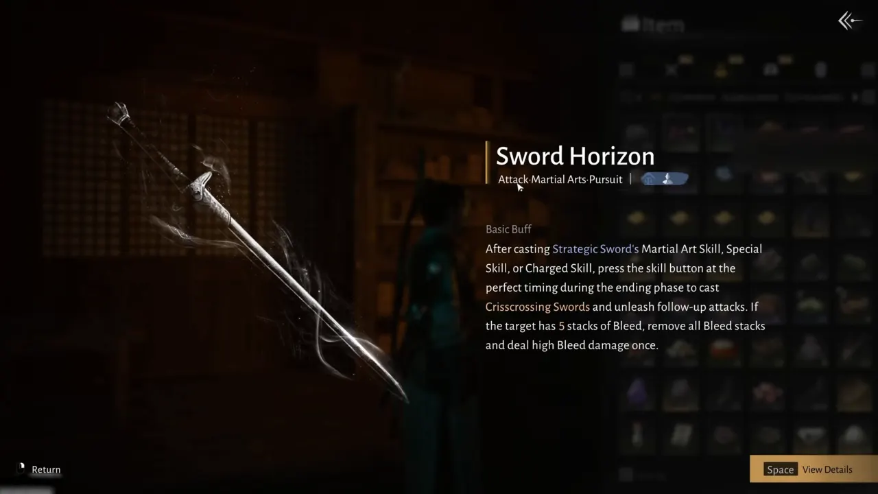 Where Winds Meet Sword Horizon Inner Way