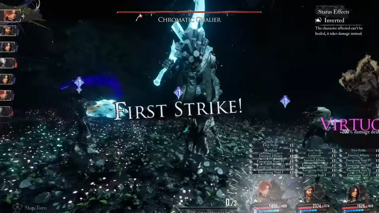 Chromatic Chalier boss fight 2