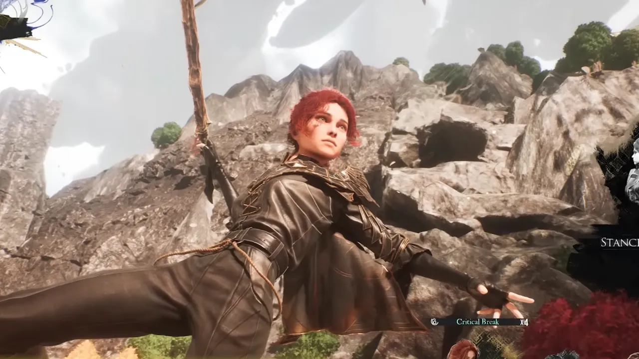 Clair Obscur Expedition 33 image shows Maelle in action in a fight.