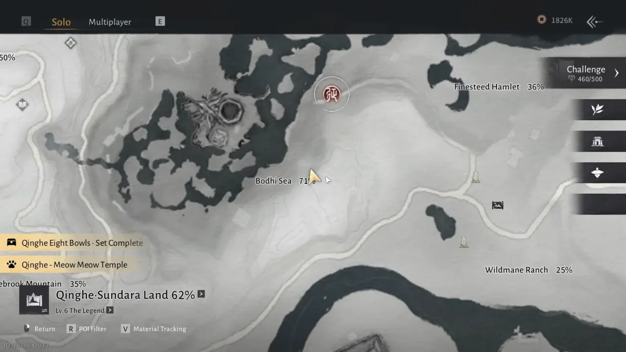 Miaoshan’s Quotes II Map Location Where Winds Meet