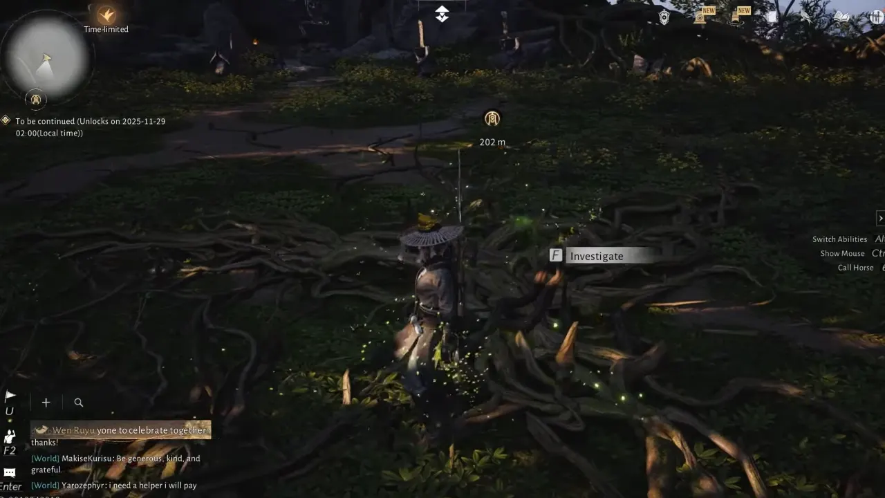 Investigate deer place