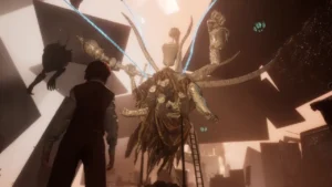 Central Statue in Painting Workshop - Clair Obscur Expedition 33