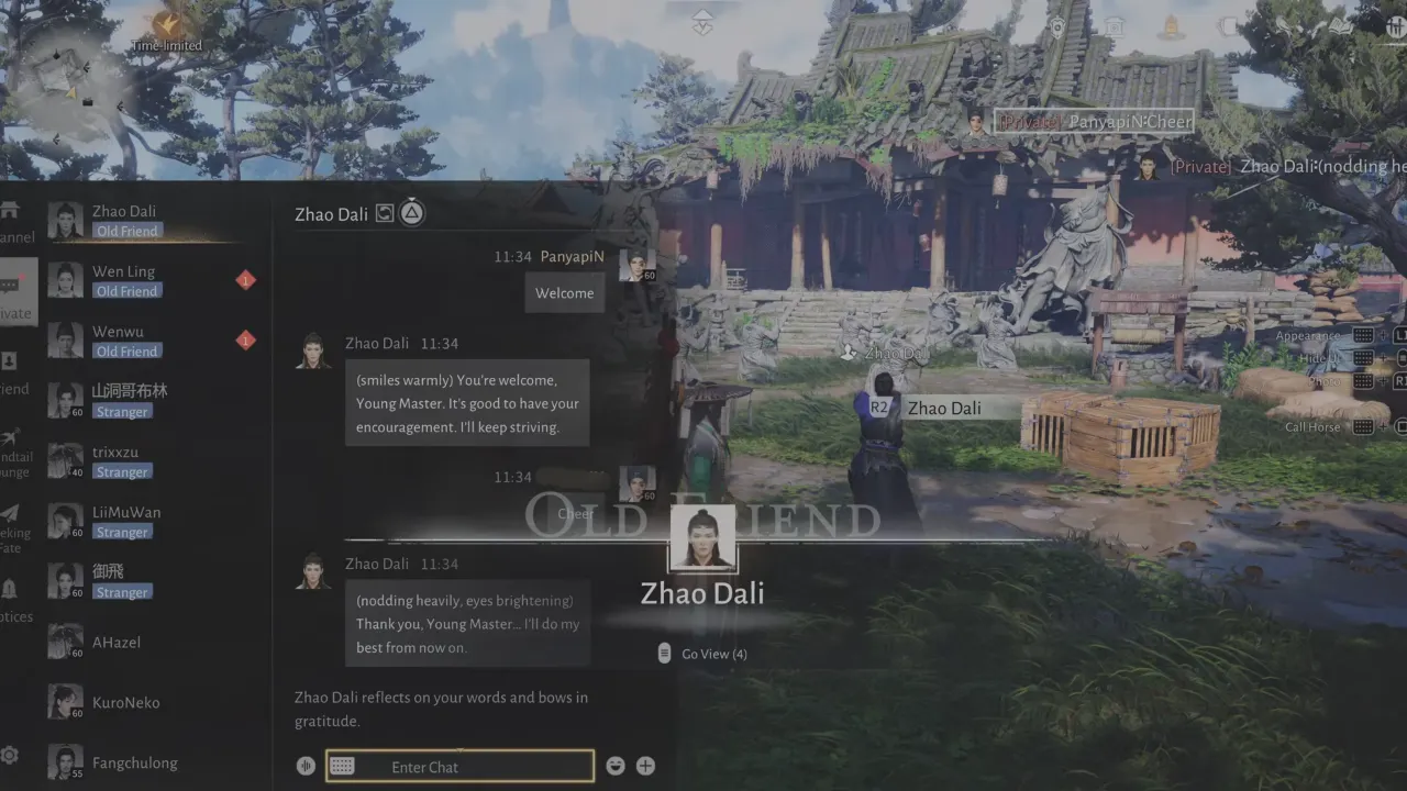 Zhao Dali AI Chat Where Winds Meet