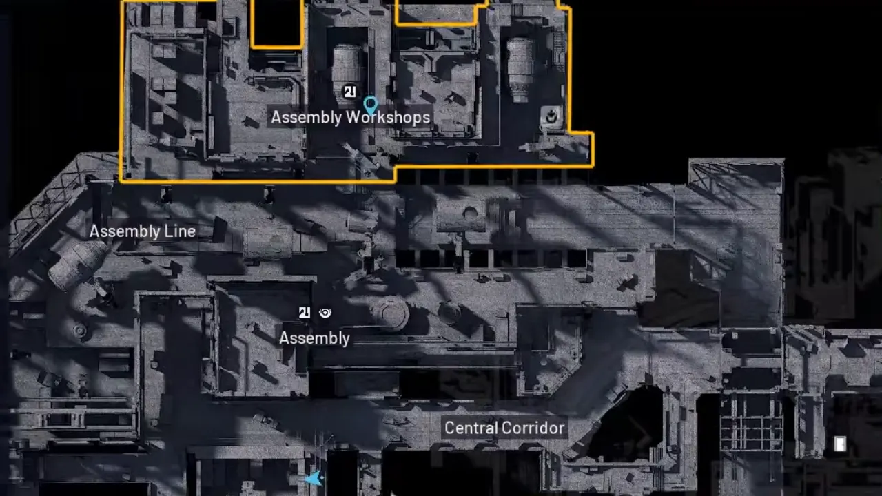 ARC Raiders Rotary Encoder Location on the Stella Montis Map