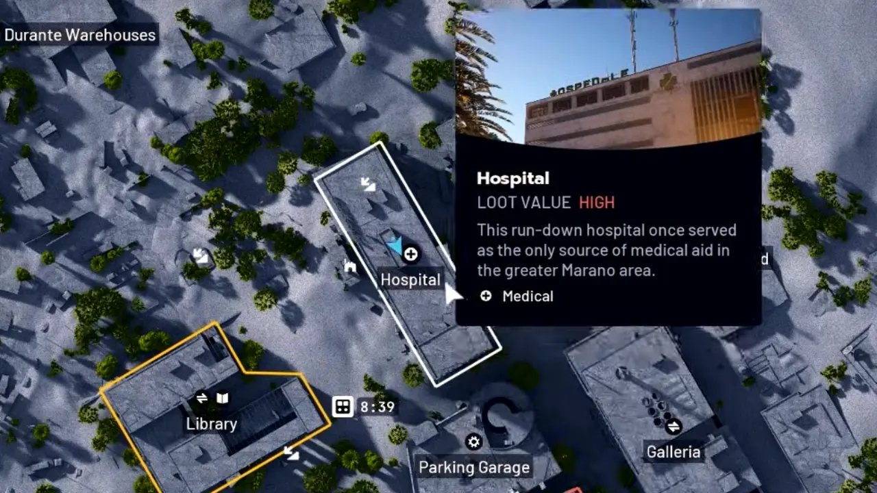 Expired Respirators location on Buried City map in ARC Raiders.