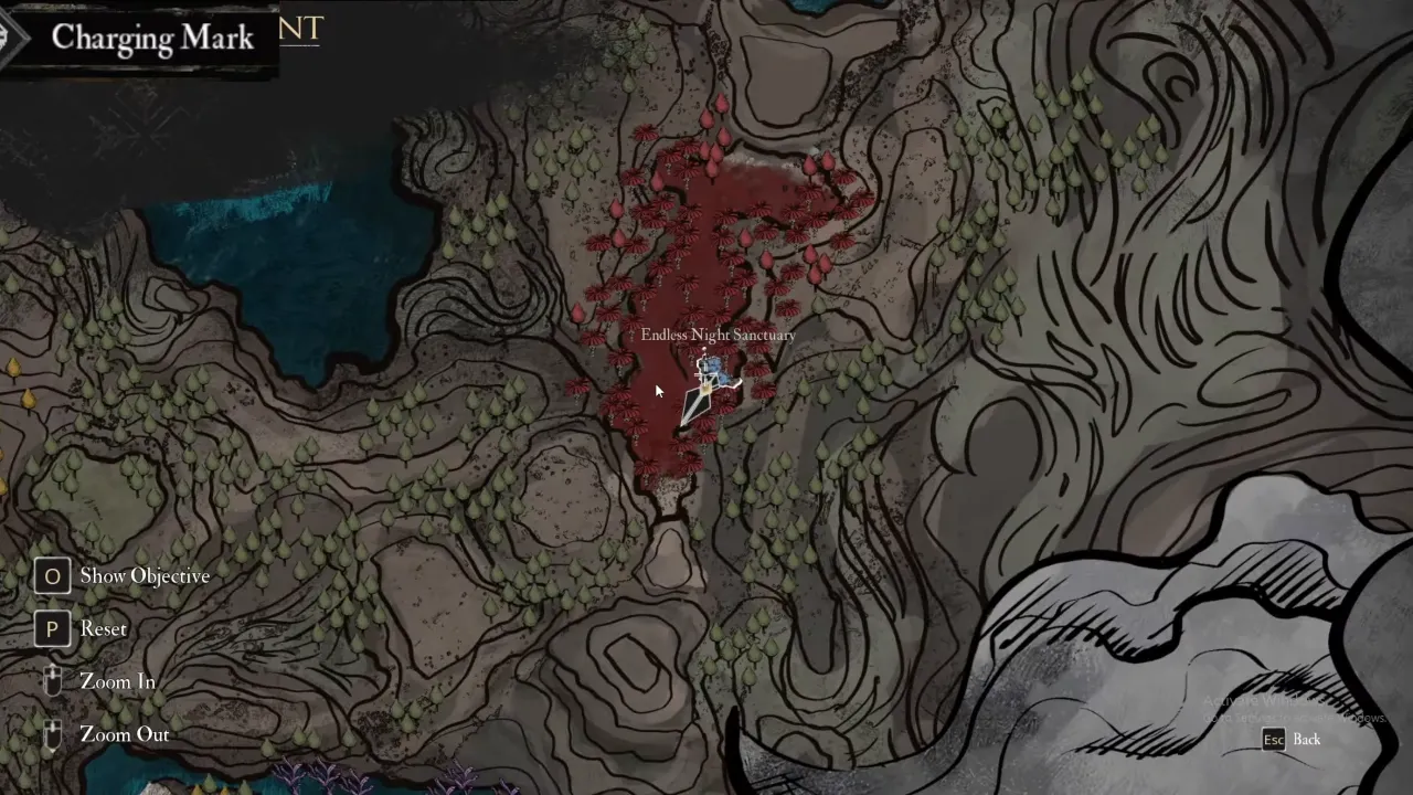 Charging Mark Pictos Location in Endless Night Sanctuary - Clair Obscur Expedition 33