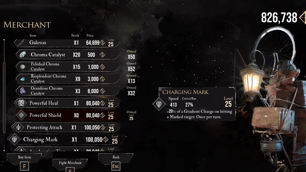 Clair Obscure Expedition 33 Charging Mark Pictos