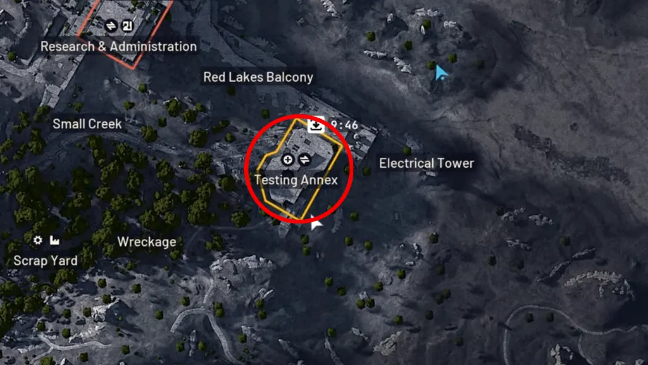 Expired Respirators location on Dam Battlegrounds map in ARC Raiders.