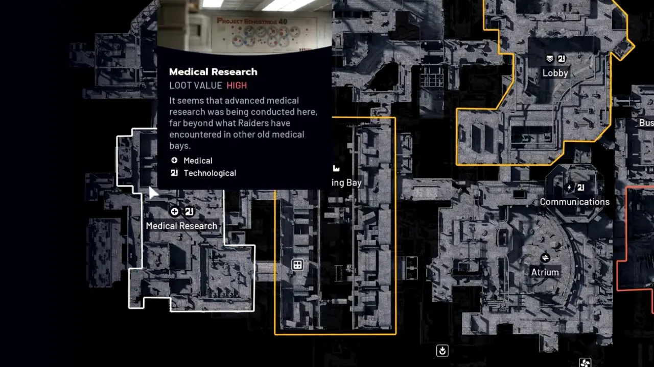 Expired Respirator locations on Stella Montis map in ARC Raiders.