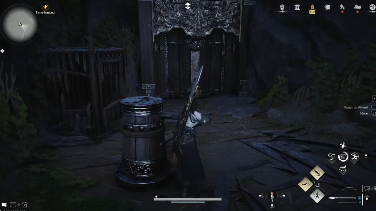 Vanishing Steps in Snow Divinecraft Dungeon Entrance