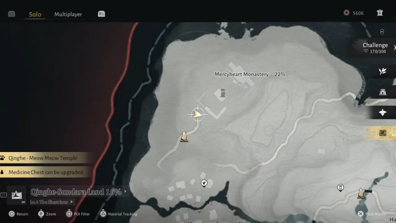 Vanishing Steps in Snow Divinecraft Dungeon Map Location