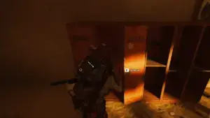 Player looting red locker in Red Tower to get humidifiers in ARC Raiders.