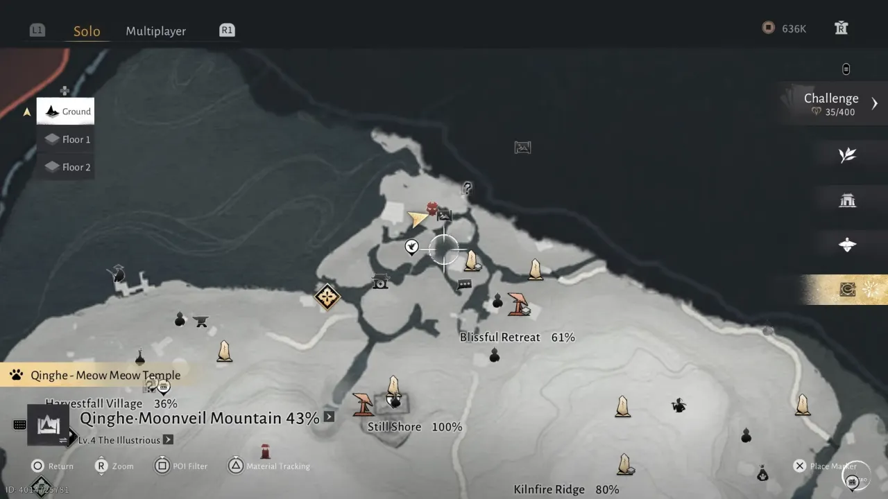 Yi Dao sword map location - Where Winds Meet