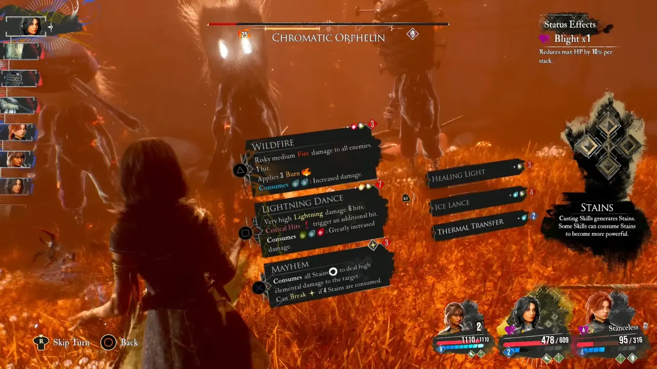 Expedition 33 - Chromatic Orphelin Boss Fight in Yellow Harvest 