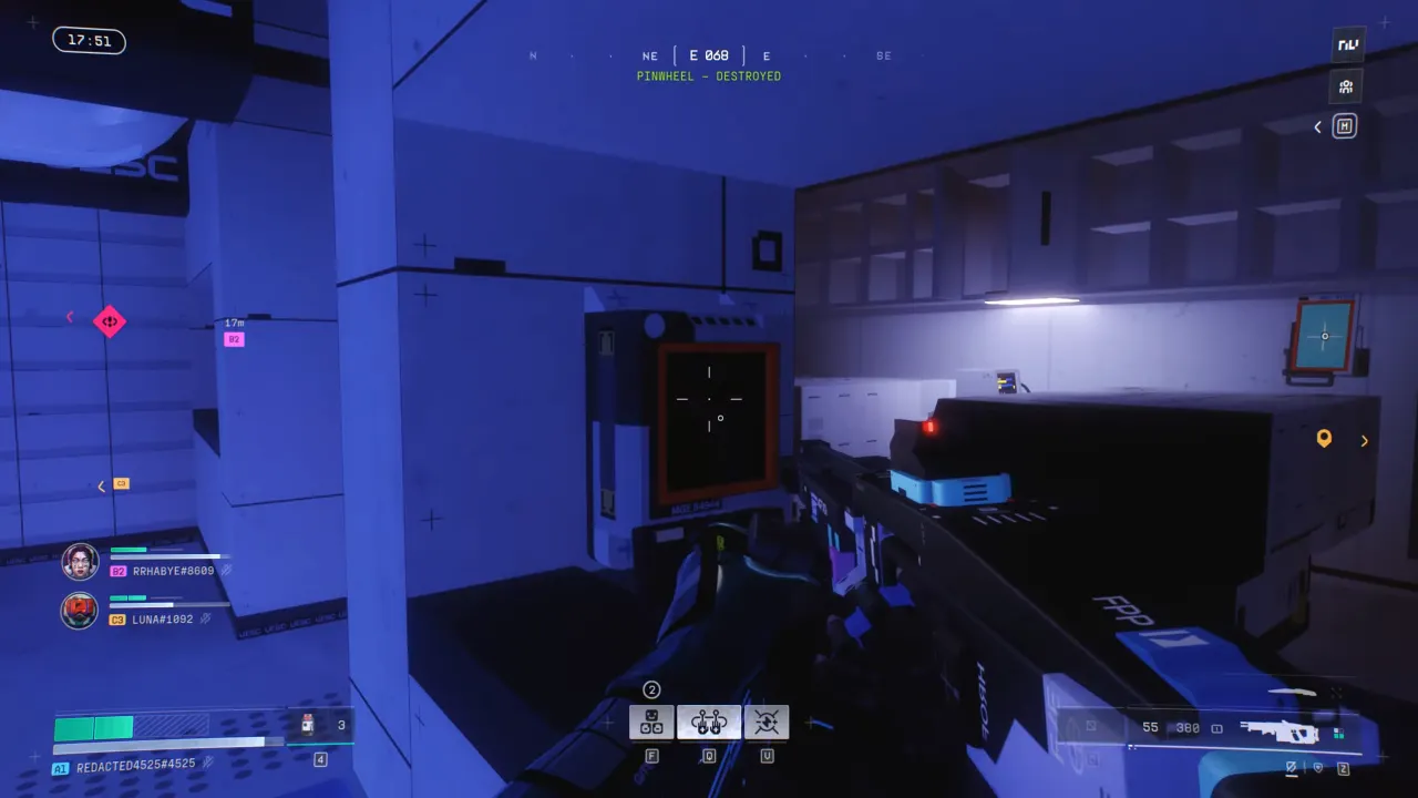 First Command Wing Access Panel inside Destroyed Wing