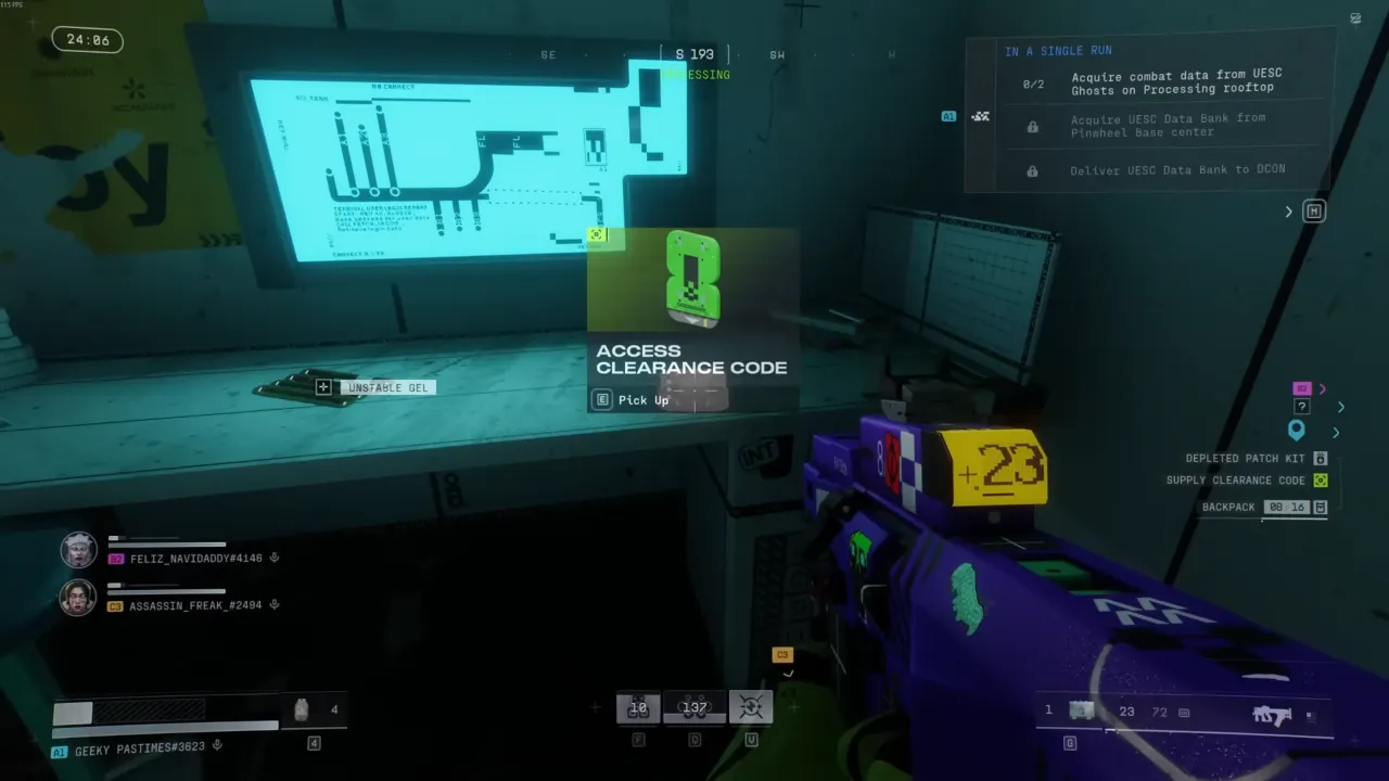 Marathon Pinwheel Access - Green Clearance Code