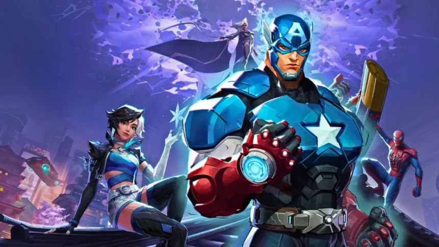 Marvel Rivals image showing heroes.